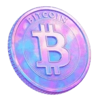 Bitcoin Coin Front