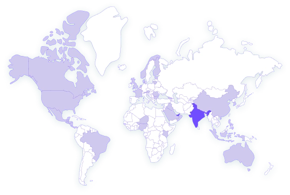 Rain Infotech map
