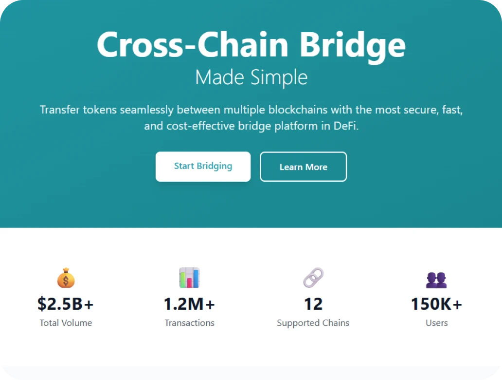 White Label Cross-Chain Bridge & Explorer