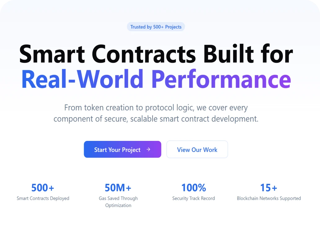 White Label Smart Contract Development