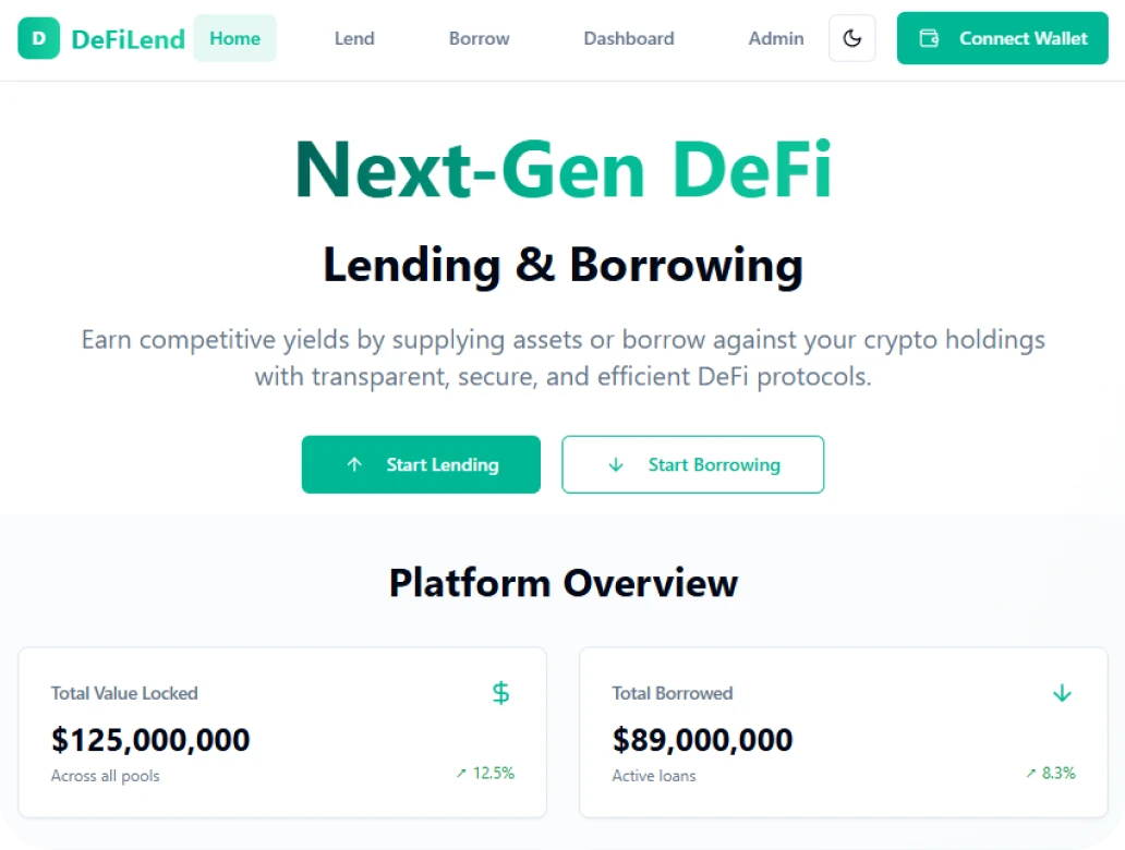 White Label Lending & Borrowing Platform | Rain infotech