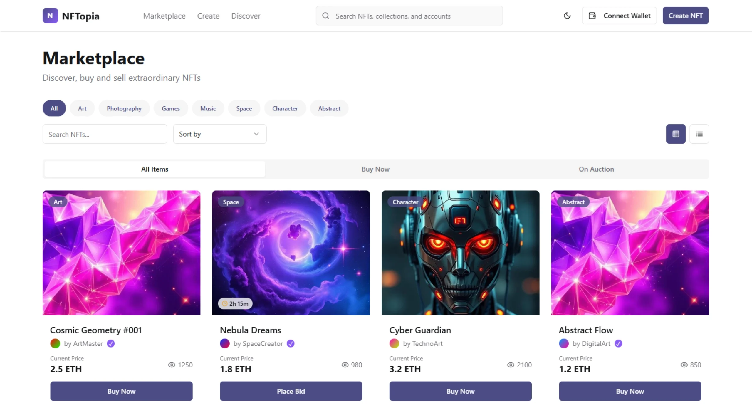 NFT Marketplace Case Study