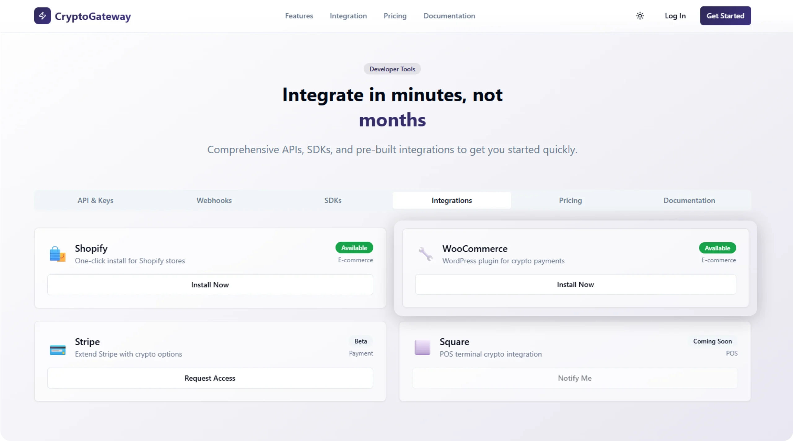 Crypto Payment Gateway