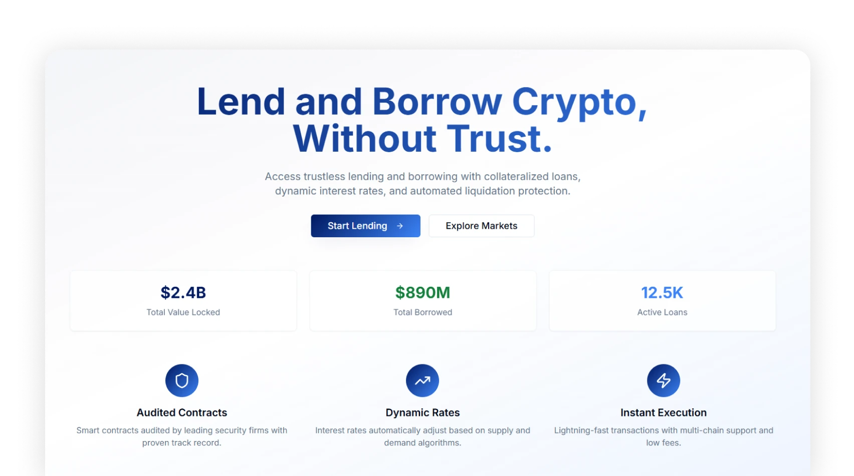 Building a Secure, Transparent DeFi Lending & Borrowing Protocol