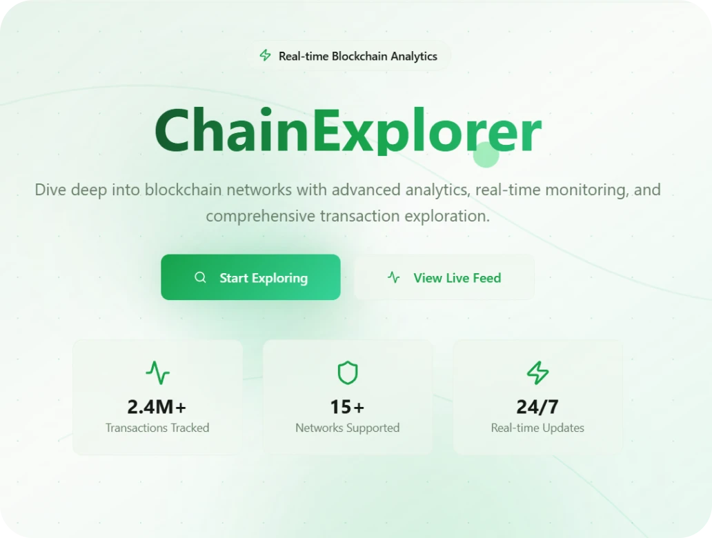 White Label Blockchain Explorer Development | Rain Infotech