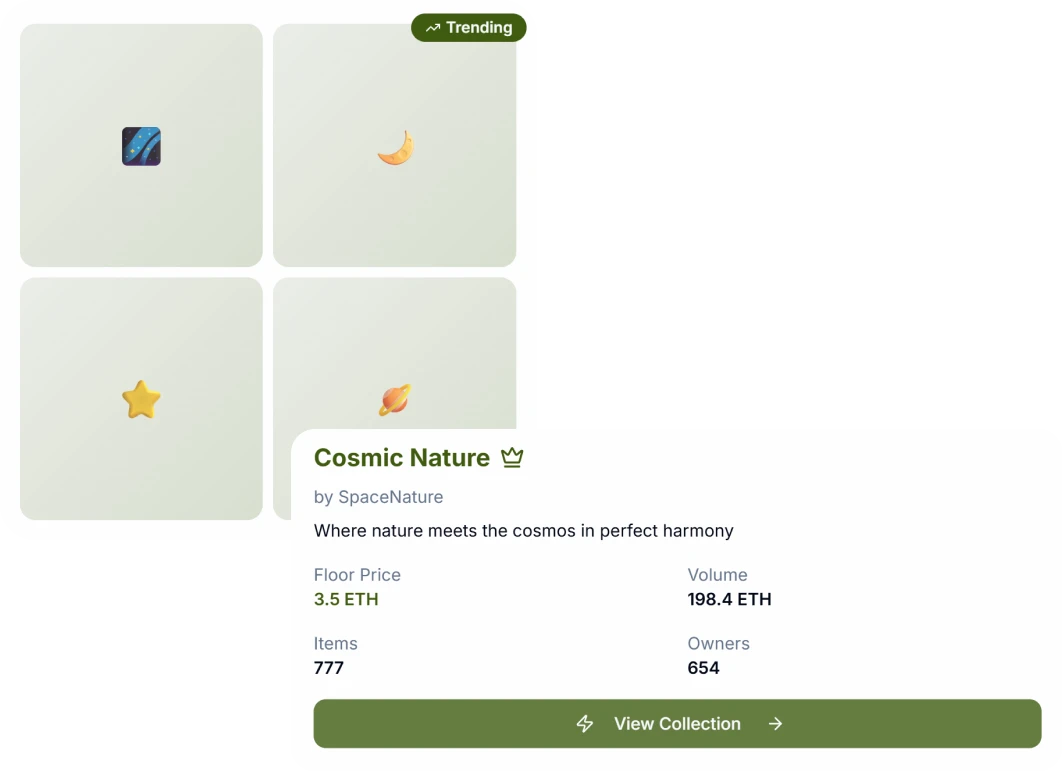 Creator Profiles & Collections