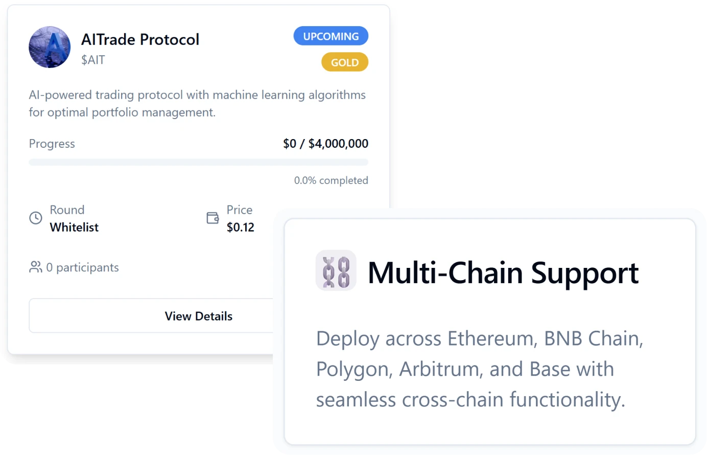 Multi-Round Token Sale Support