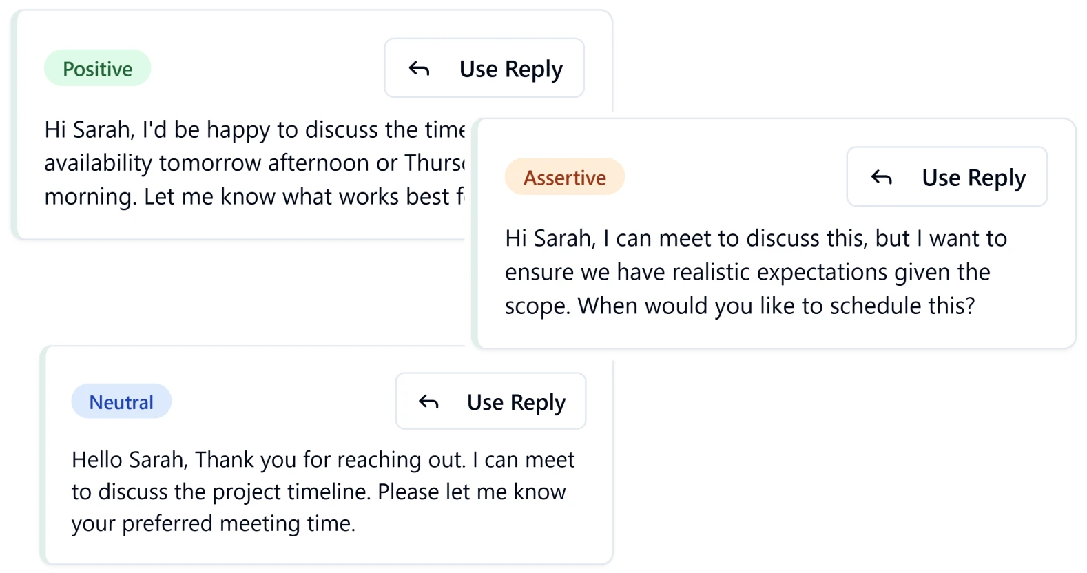 Smart Replies & Suggestions