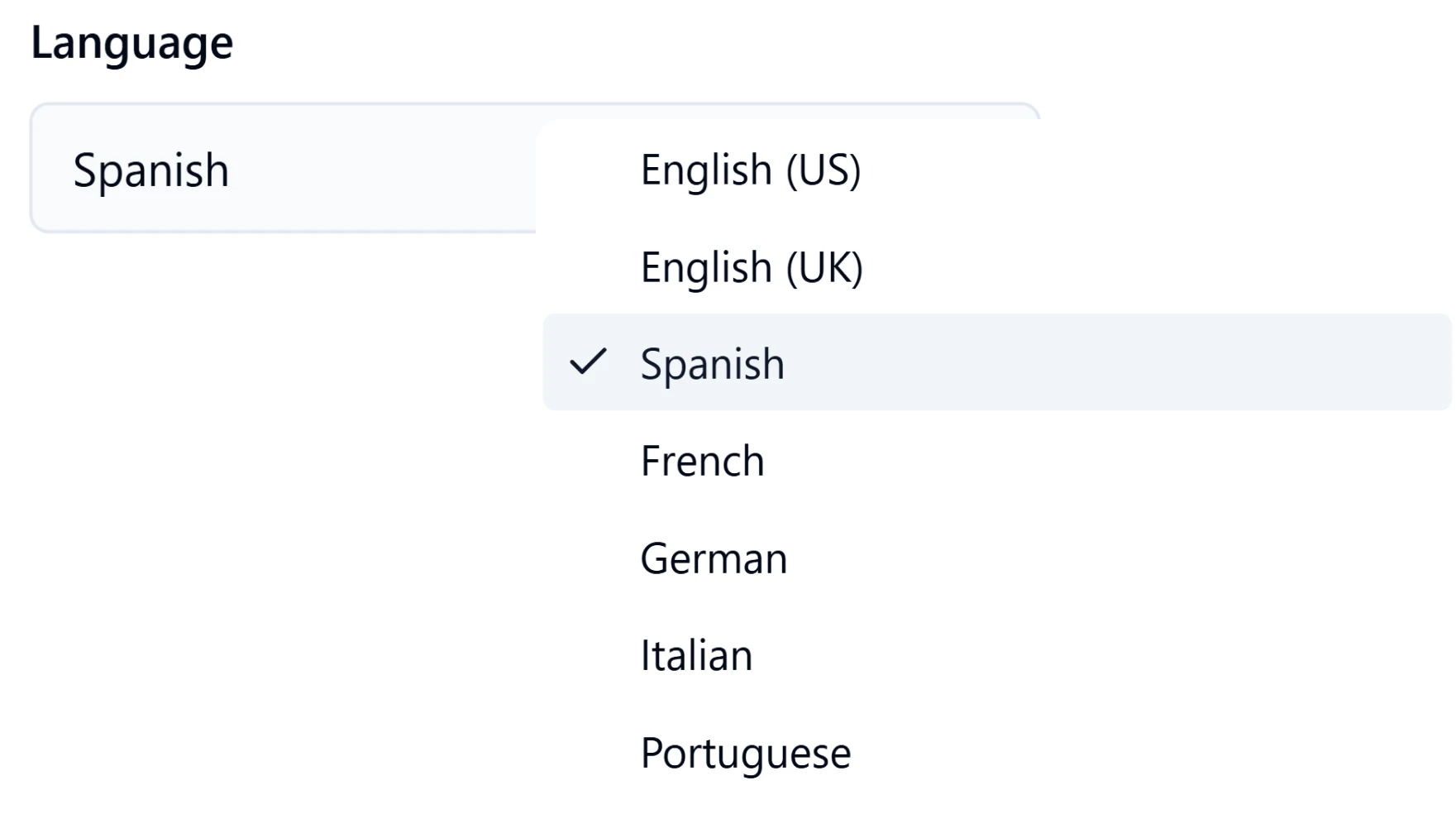 Multilingual Content Support