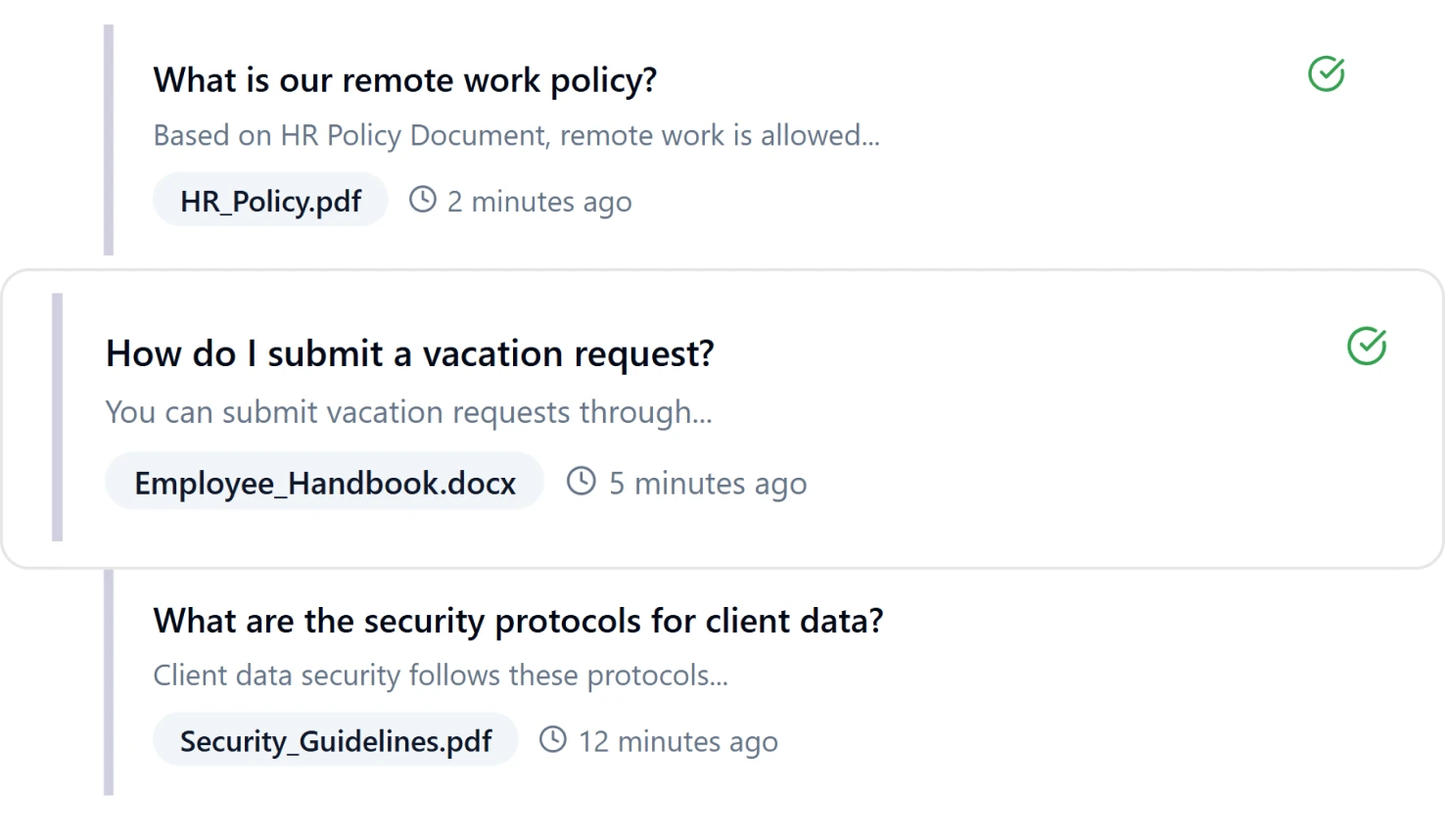 Natural Language Q&A Interface