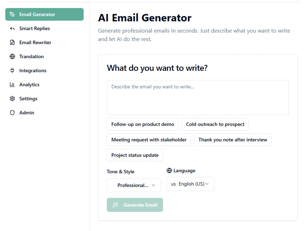 AI Email Assistant