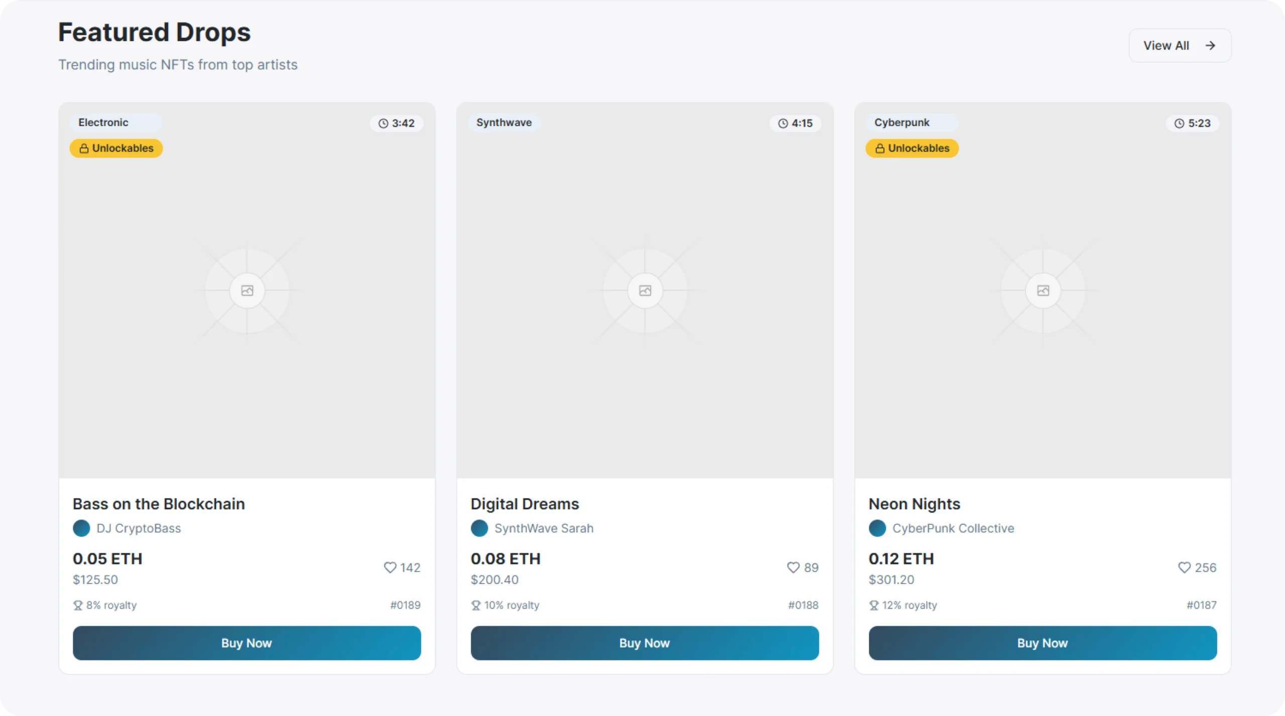 Decentralized Music NFT Marketplace