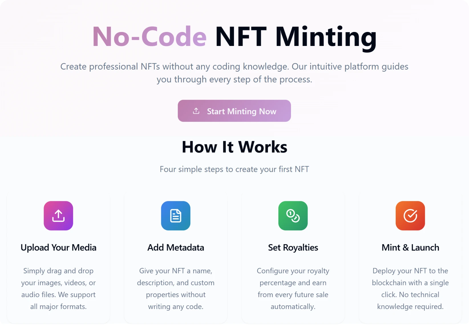 White Label NFT Minting