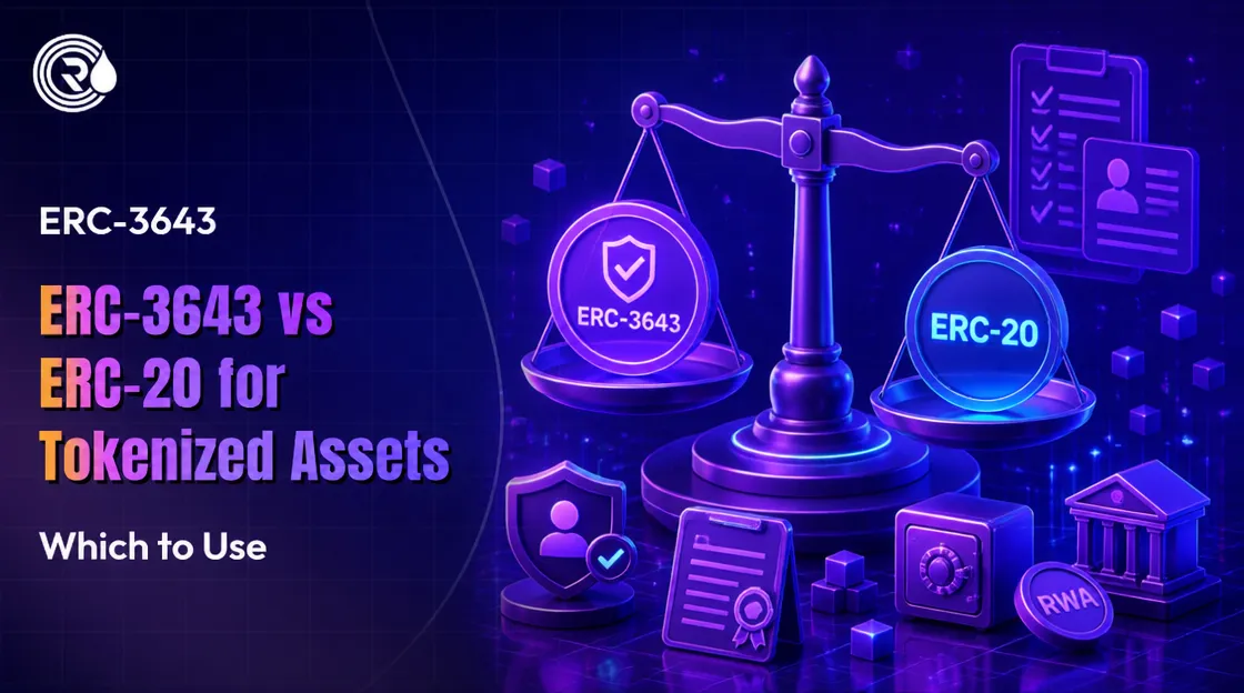 ERC-3643 vs ERC-20 for Tokenized Assets: Which to Use