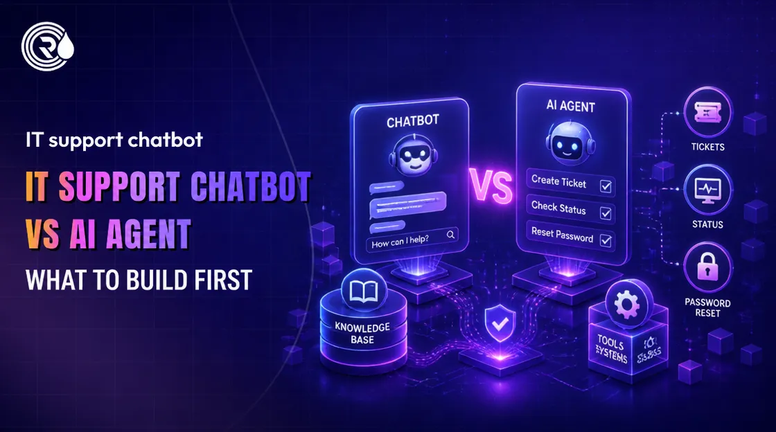 IT Support Chatbot vs AI Agent: What to Build First